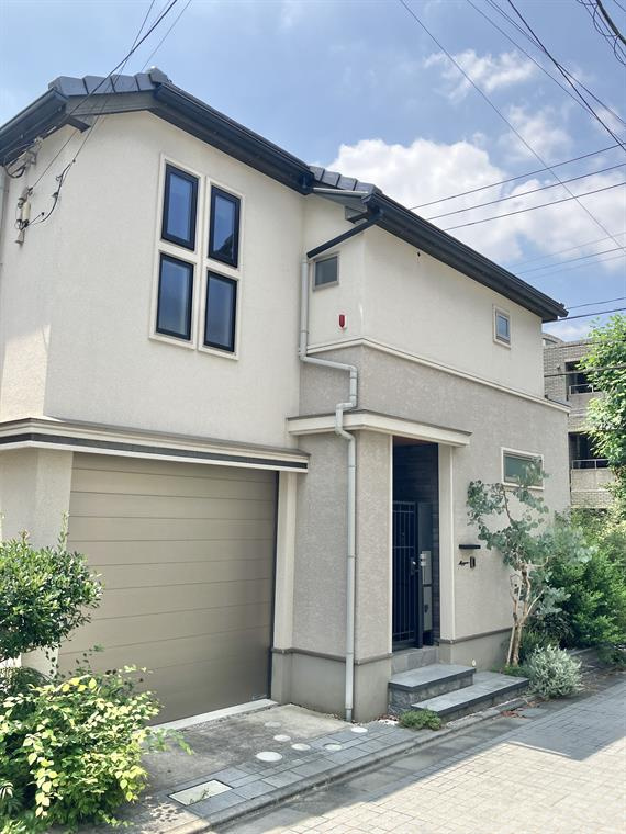 柿の木坂戸建の外観