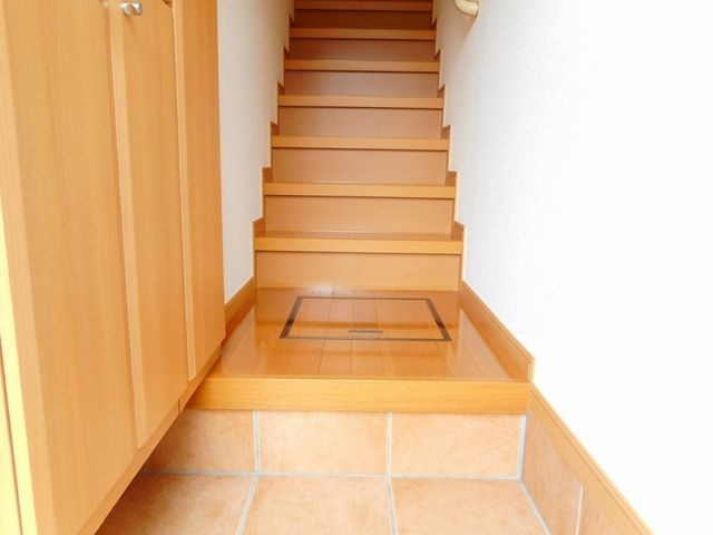アルビレオの玄関