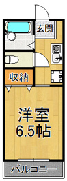 エスポワール岡田の間取り