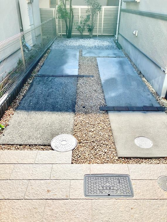 下井草戸建の駐車場
