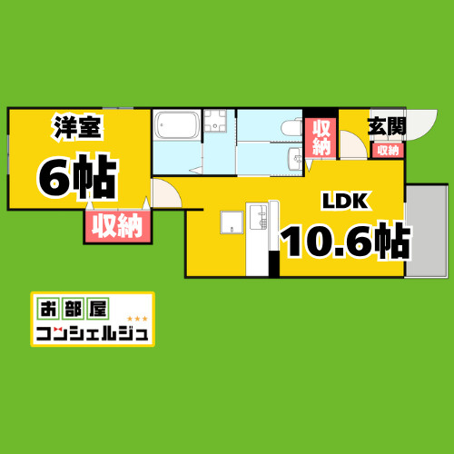 フェリ－チェ笠寺の間取り