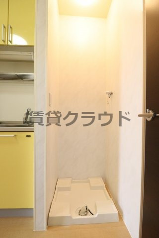 ジェンティーレ703の洗面所|ゆったりとスペースのある洗面所
