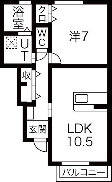 ヘリアンサスの間取り