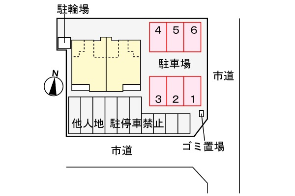 リーディング　ユーの区画図