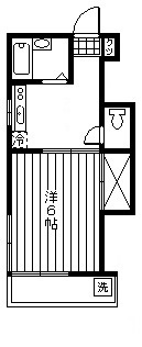 サンハイムの間取り