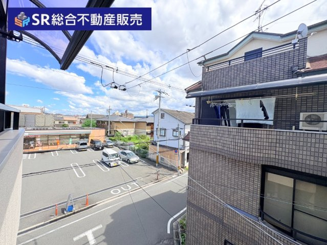 森河内西2丁目中古戸建のバルコニー|陽当たり良好のバルコニーで洗濯物が乾きやすいです！