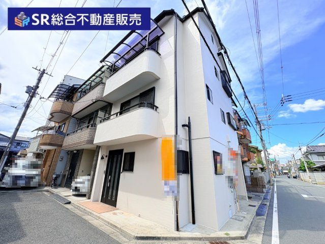 森河内西2丁目中古戸建の外観|南西角地で陽当たり・通風良好♪セブンイレブン目の前にあります！