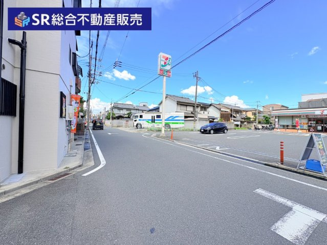 森河内西2丁目中古戸建の前面道路含む現地写真|前面道路含む現地写真です