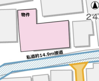 【区画図】 | 大田区1棟アパート