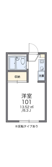 【間取り】 | レオパレスランタナ