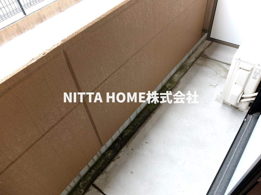 丹波篠山市西新町のアパートのバルコニー|バルコニーからの日差しもＧＯＯＤ★