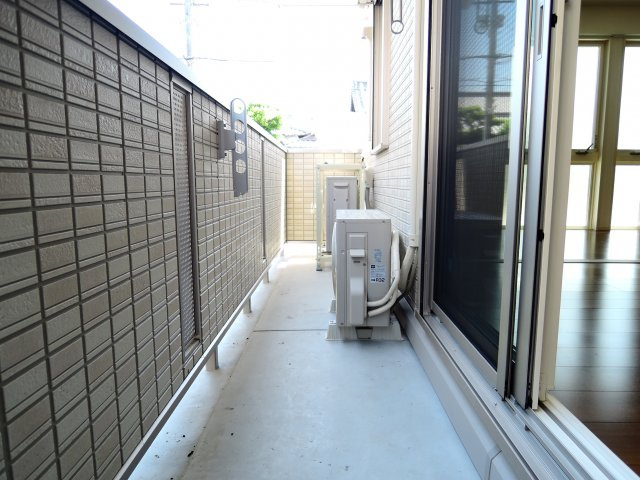 アダージョ富田のバルコニー