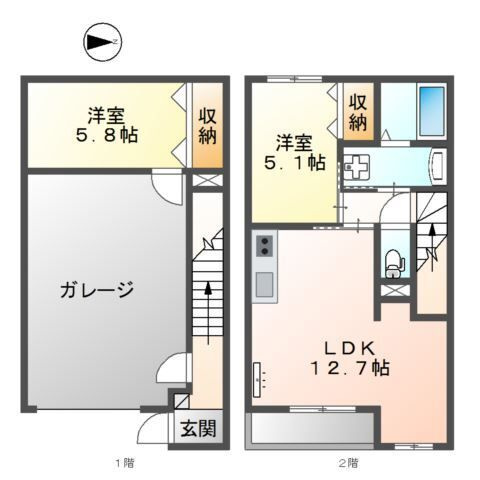 【間取り】 | シルフィード本厚木(シルフィードホンアツギ)