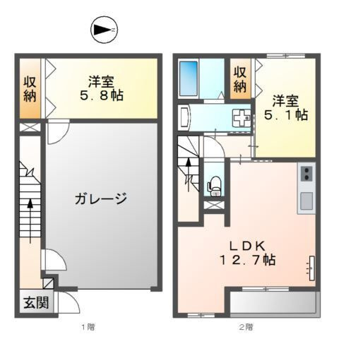 【間取り】 | シルフィード本厚木(シルフィードホンアツギ)