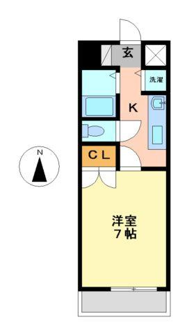 リエス伏見の間取り