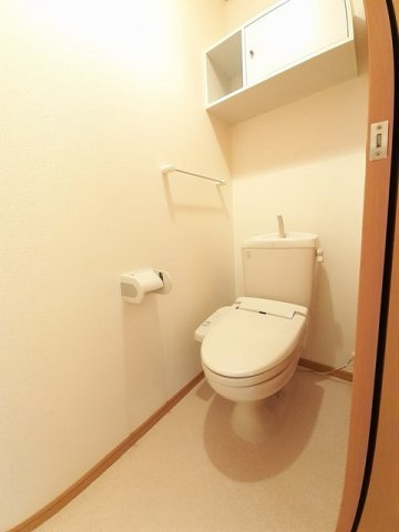 サンリット　コアＡのトイレ|落ち着いたトイレです