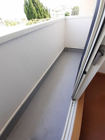 グリュックハウス　Ｂのバルコニー|暖かな日差しのふりそそぐバルコニー