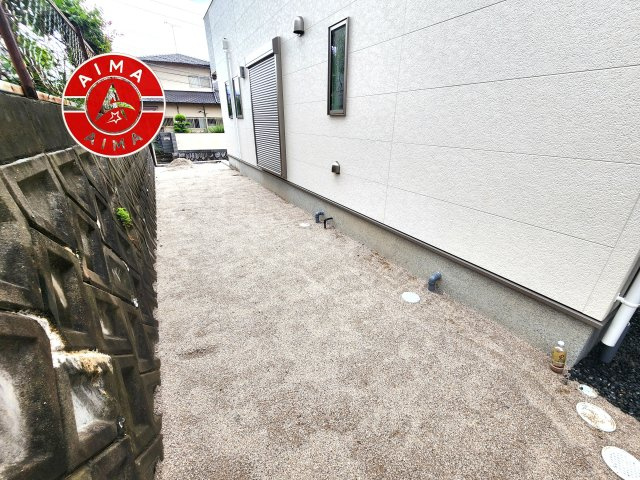 福岡市南区若久6丁目第1-4棟（3号棟）の庭|お庭で自由な時間を過ごせます。