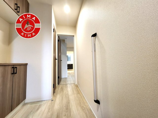 福岡市南区若久6丁目第1-4棟（3号棟）の防犯設備|二重ロックでしっかり防犯対策ができます。
