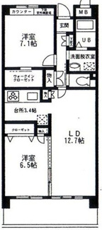 【間取り】 | フォレスト沖 | 間取りです。