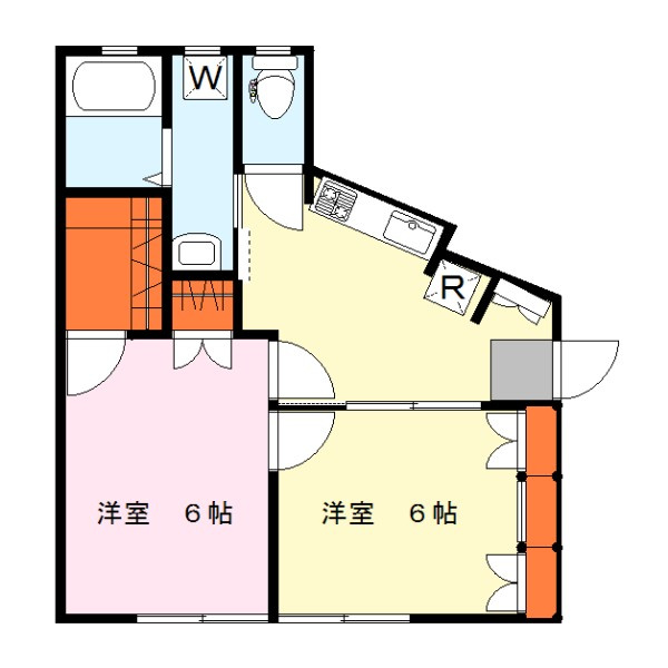 双葉ハウスの間取り