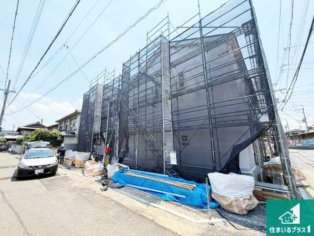 松原市立部　第5期　新築一戸建ての外観|現在建築中！落ち着いた街並みで新生活を始めることが出来そう！周辺の物件も併せてご紹介させて頂きます！