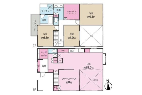 【間取り】 | 藤沢市湘南台３丁目　中古戸建