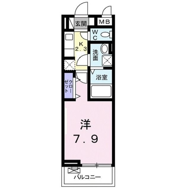 ブルーム　ヒル　タイチの間取り
