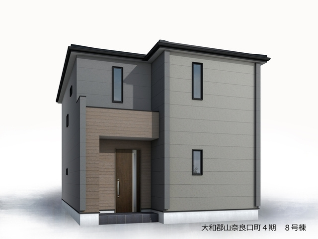 リーブルガーデン大和郡山市奈良口町4期の外観パース