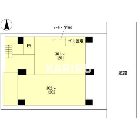 Fortuna yuhigaokaの区画図