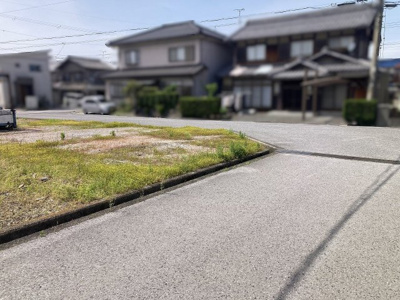 【前面道路含む現地写真】 | 長浜市南小足町売土地