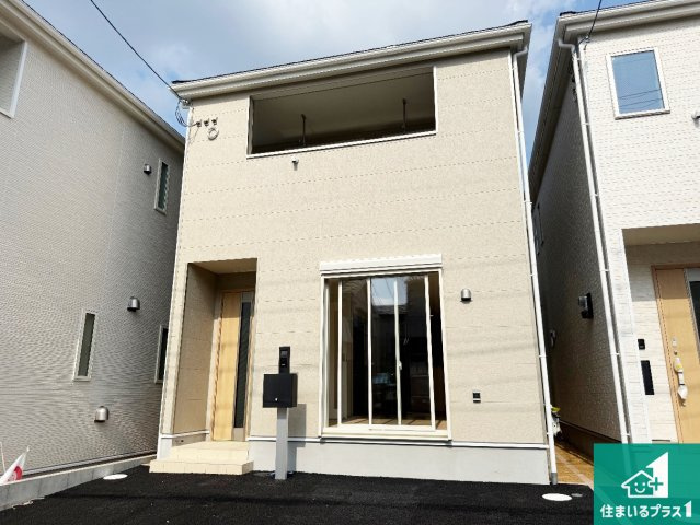 松原市立部　第5期　新築一戸建ての外観|お客様に長く安心して住んでいだだける事にこだわった家づくり！住んでからのアフターサービスにもしっかりと取り組んでいます！