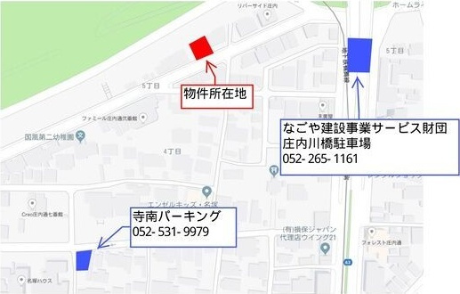 REGALEST庄内通の駐車場