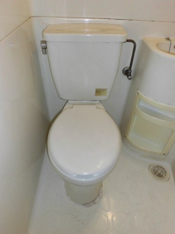 大阪市中央区谷町７丁目の賃貸マンションのトイレ