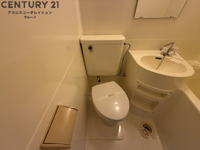 浴室にトイレがあります！
