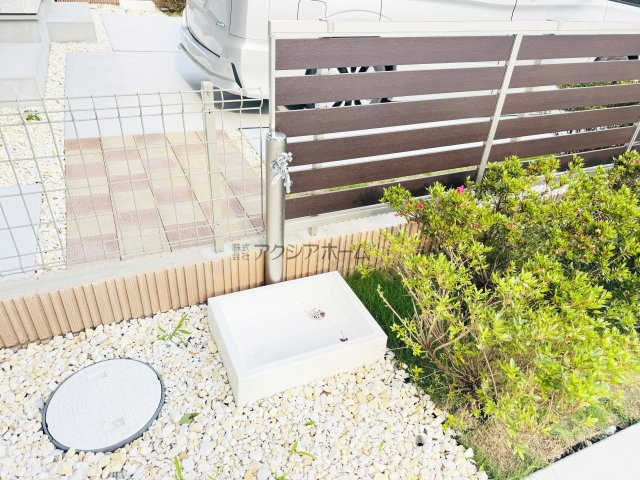 所沢市東狭山ヶ丘3丁目・全7棟　新築一戸建　1号棟のその他|立水栓