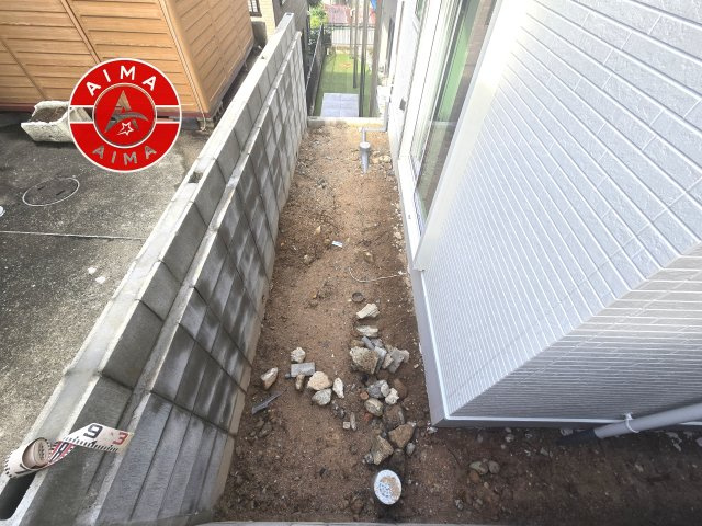 福岡市南区寺塚2丁目第1-3棟（1号棟）の外観|お庭で自由な時間を過ごせます。