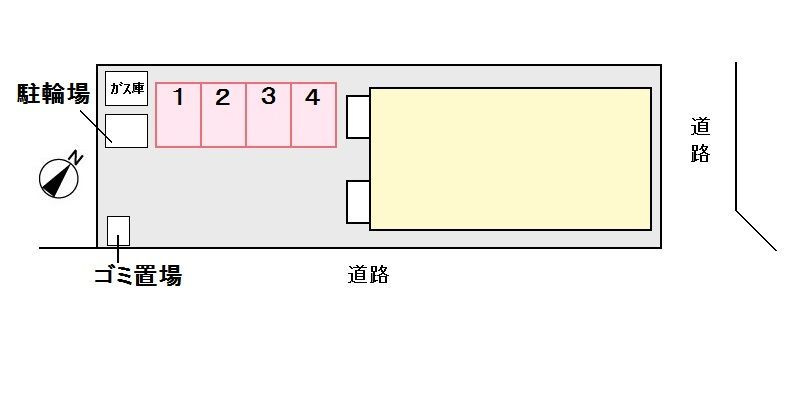 ボニートの区画図