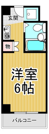 ヴィラサンローズの間取り
