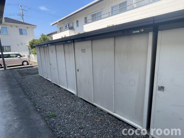 宮崎ハイツＡのバルコニー