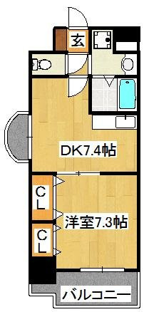 プルミエファヴールの間取り
