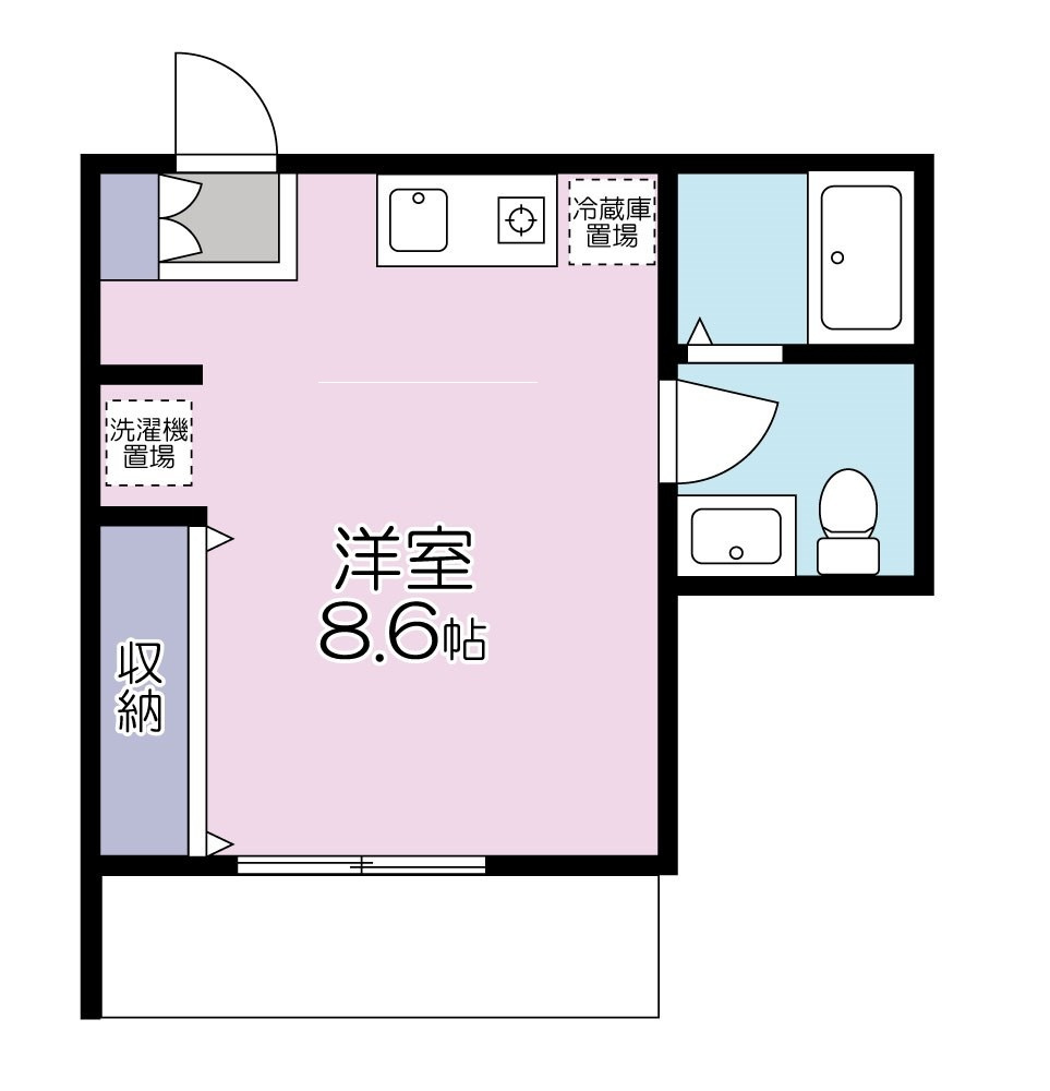 URBAN ARK の間取り|間取りです。