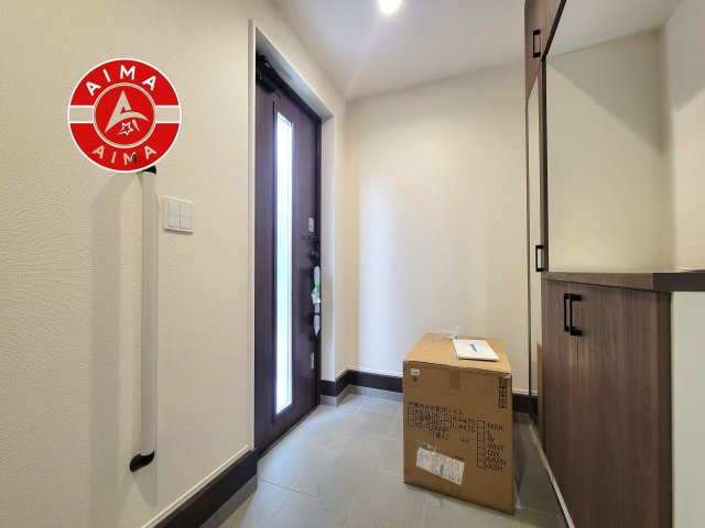 大野城市若草2丁目第1-2棟（1号棟）の防犯設備|二重ロックでしっかり防犯対策ができます。
