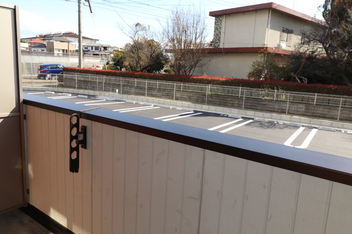 D-ROOM須屋（トリシア）のバルコニー