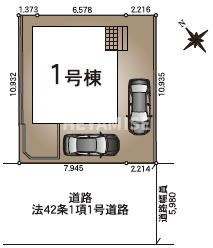 時津町元村郷第3の区画図