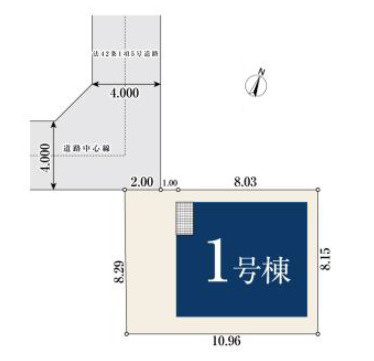 練馬区大泉学園町1丁目　快適×省エネ住宅　限定1棟の区画図