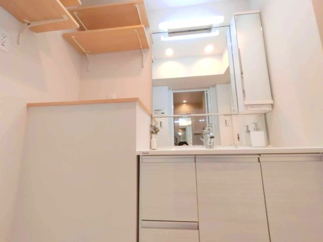 プリンスマンションの独立洗面台