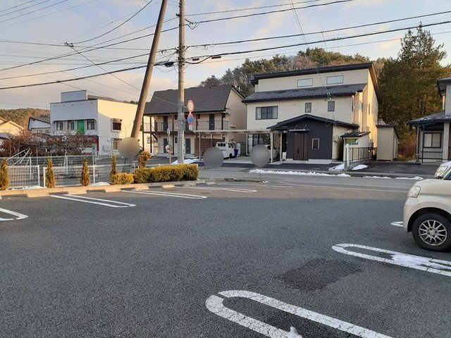 グレイスコートの駐車場