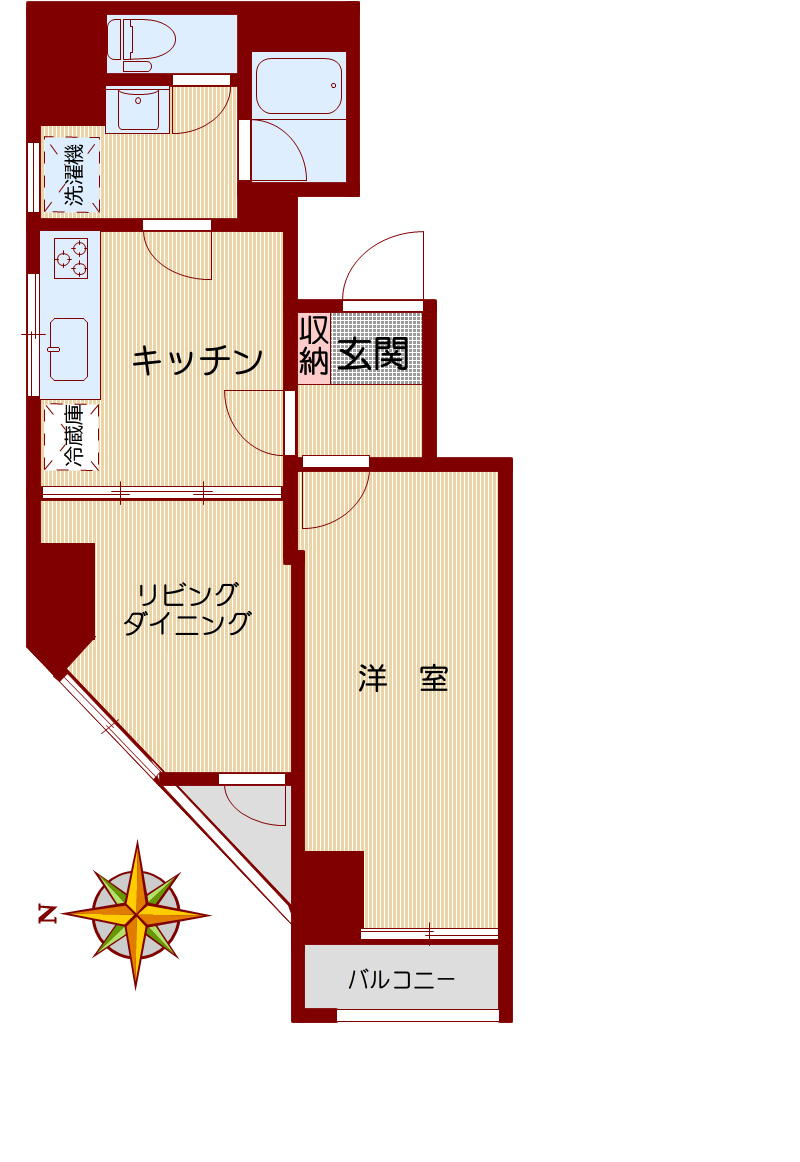 【間取り】