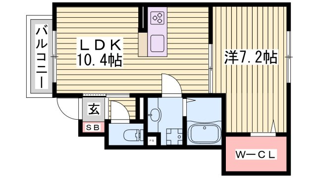 グランクレールの間取り